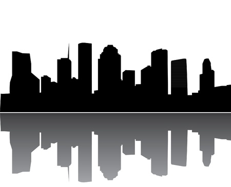 houston skylineの写真素材