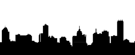 melbourne skylineの写真素材