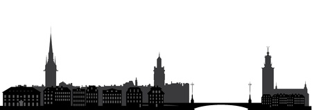 stockholm skylineの写真素材