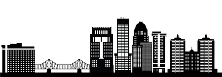 louisville skylineのイラスト素材