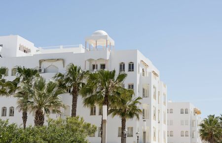 typical white house architecture in portugalのeditorial素材