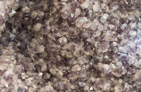 pink amethis quarts crystals as backgroundの写真素材