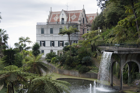 Tropican Monte Palace Garden. Funchal, Madeira, Portugal.のeditorial素材