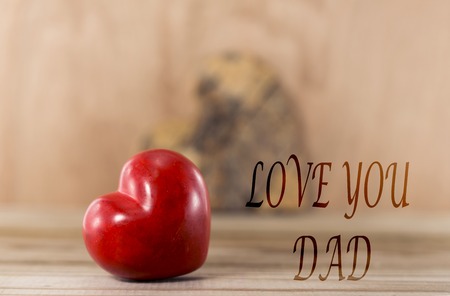 fathers day love you dadの写真素材