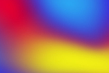 ai generated backgroudn in red yellow blue purpleの素材