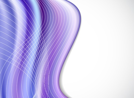 wavy violet vector background  eps8のイラスト素材
