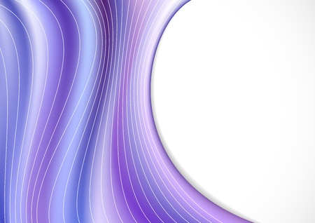 wavy violet vector background  eps8のイラスト素材