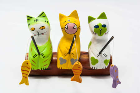 Fishing Cat Dollsの写真素材