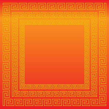 Chinese festive greeting card backgroundのイラスト素材