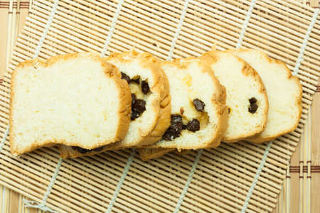 Raisin breadの写真素材