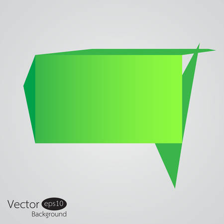 Abstract speech bubble, vector background のイラスト素材