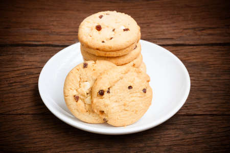 cookies on wood table