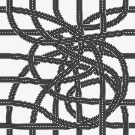 Road patterns seamless wallpapers