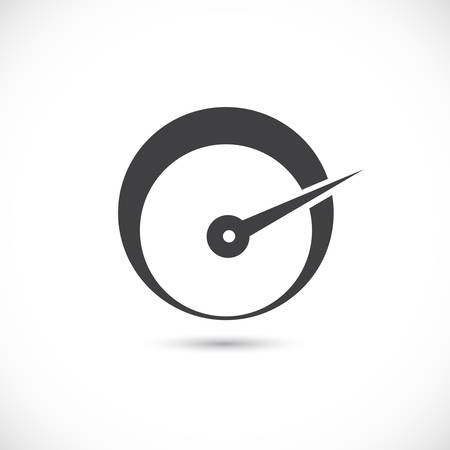 tachometer iconのイラスト素材