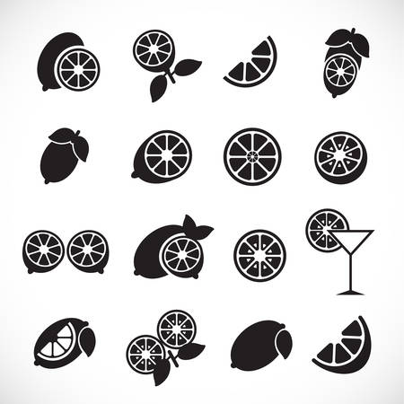 Lemon iconのイラスト素材