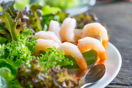 Shrimp Saladの写真素材