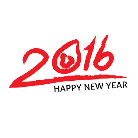 Year of the Monkey 2016のイラスト素材