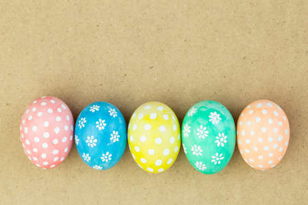 Easter eggsの写真素材