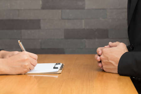 Job interview, Hiring concept