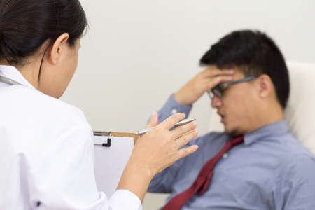 PTSD, Posttraumatic stress disorder, Mental disorder symptomsの写真素材