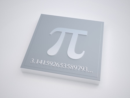 Pi buttonの写真素材