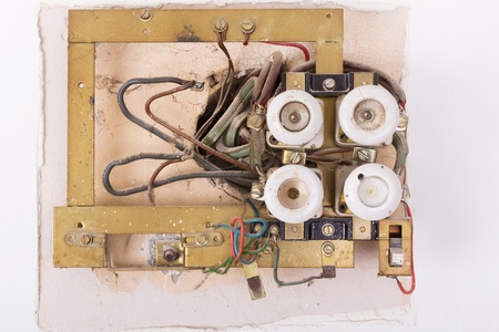 Very old electric panel