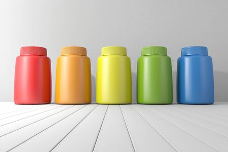 Ink bottlesの写真素材