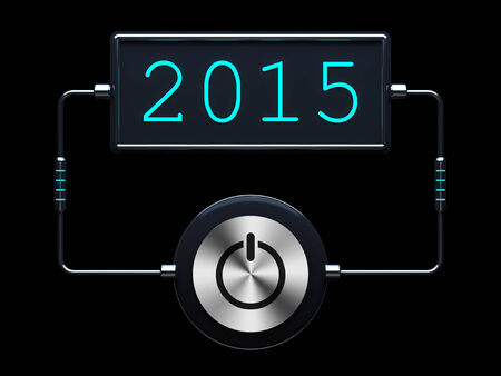 2015 - Start the new year の写真素材