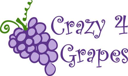 a berry typically green purple or black growing in clusters on a grapevine eaten as fruit and used in making wine pick those designs by concordのイラスト素材
