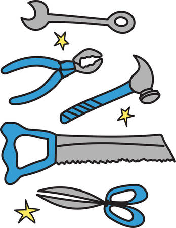 Find unique tools and fun gifts for the handyman at UncommonGoodsのイラスト素材