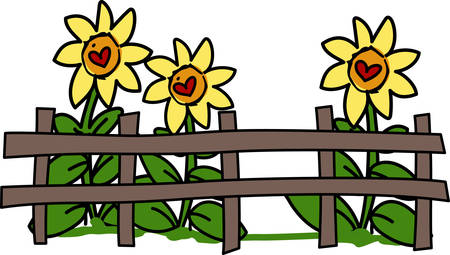 Learn all you wanted to know about Farm Animals Fence Sunflower Country Hog Pig with pictures by concordのイラスト素材