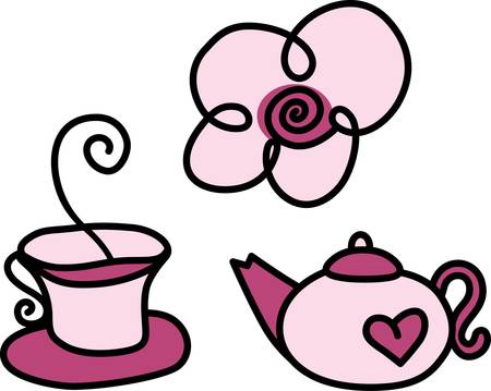 No more confusion over your favorite time and drink pick those designs by Concordのイラスト素材