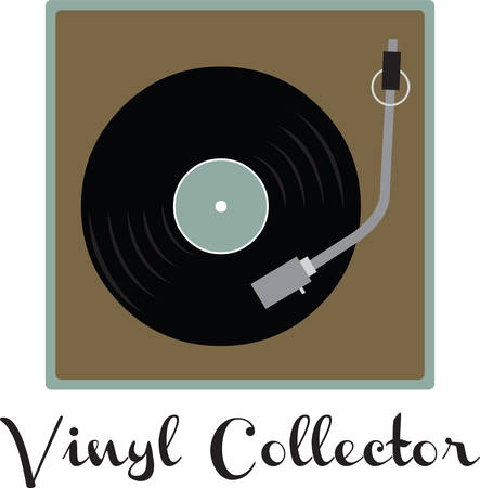 Record players are collectibles now. Use this image with your next design.のイラスト素材