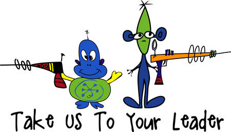 Extraterrestrial life is life that does not originate from Earthのイラスト素材