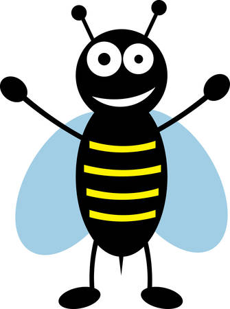 Bumble bees spreads happiness with their beauty pick these designs from concord collectionsのイラスト素材
