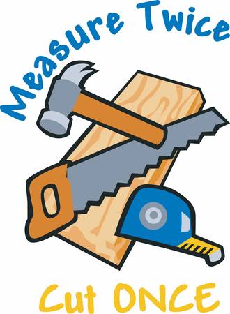 Carpenter Tools make the carpenter to finish the work.Pick those design by Concord.のイラスト素材