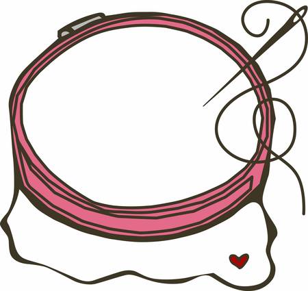 The seamstress or quilter in your family spends lots of time sewing holes buttons and making beautiful items.  This design is perfect for them They will love itのイラスト素材