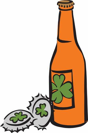Celebrate your happy days or party with this Irish Beer designs by Concordのイラスト素材
