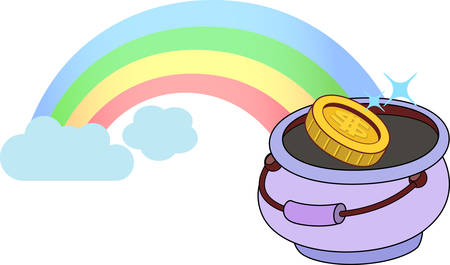 Enjoy these rainbow designs from concord collectionsのイラスト素材