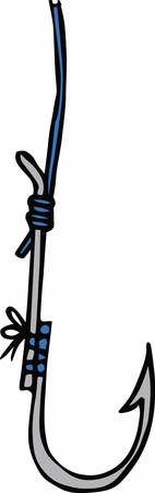 Fishing hook is used for fishing pick these designs from concord collections and enjoyのイラスト素材