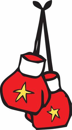 Boxing gloves are cushioned gloves that fighters wear on their hands during boxing matches pick those designs by concordのイラスト素材