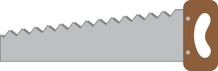 Use this saw for a woodworking shirt.のイラスト素材