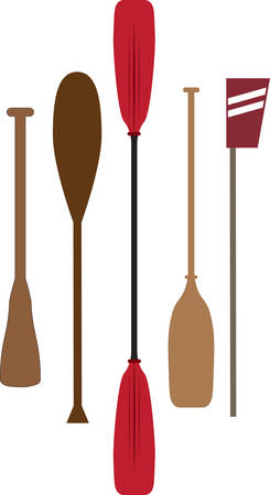 A paddle is a tool used for pushing against liquidsfind them on concord designsのイラスト素材