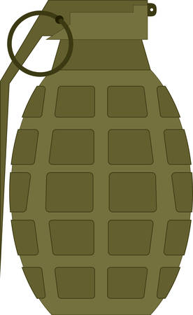 Use this grenade for a tshirt.のイラスト素材
