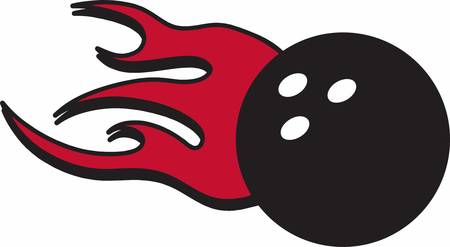 Tennis players will love this flaming ball design.のイラスト素材