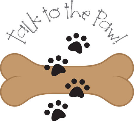 This design is sure to warm the hearts of dog lovers and will be adorable on sweatshirts, dog jackets, totes and more.のイラスト素材