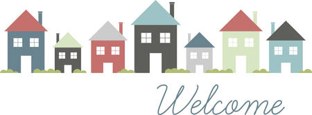 This design is great to make unique gifts for loved ones!  Make perfect housewarming gifts for the new nest, with this design on quilts and indoor projects.のイラスト素材