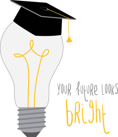 Share stories and preserve memories.  This design is great to use as a decoration for your grad party and also makes a great keepsake.のイラスト素材