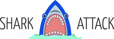 Bring oceans of charm to garments, framed embroidery and home decor with these cheerful underwater scenes!のイラスト素材