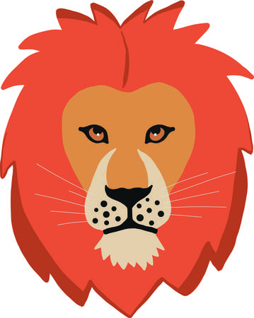 This majestic beast will make a stunning addition to any home decor or as a perfect gift for the wildlife lover!のイラスト素材